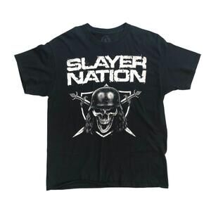 Slayer Nation - Black Graphic T-Shirt